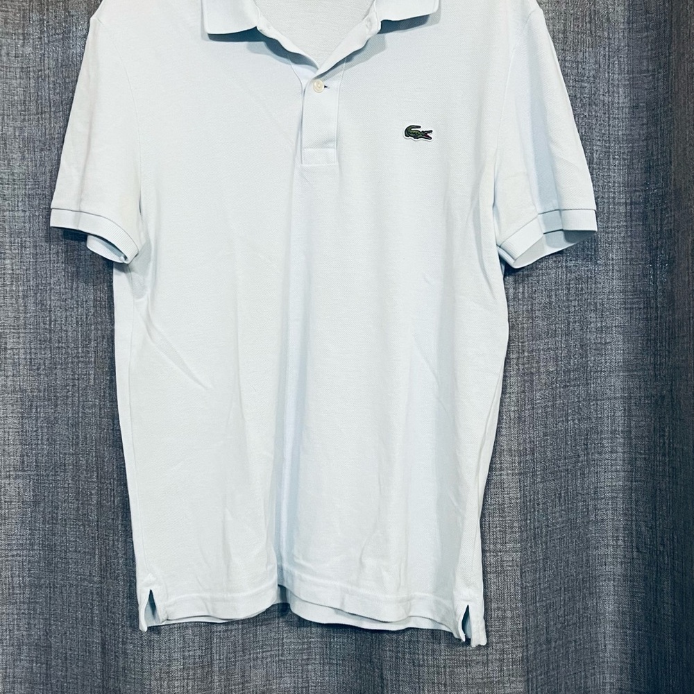 Lacoste Men's Light Blue Polo Shirt